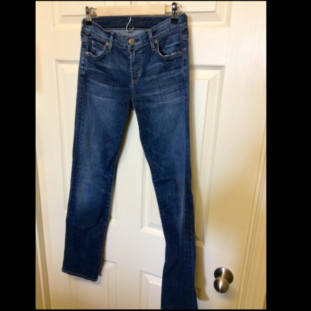 Straight leg citizens of humanity jeans